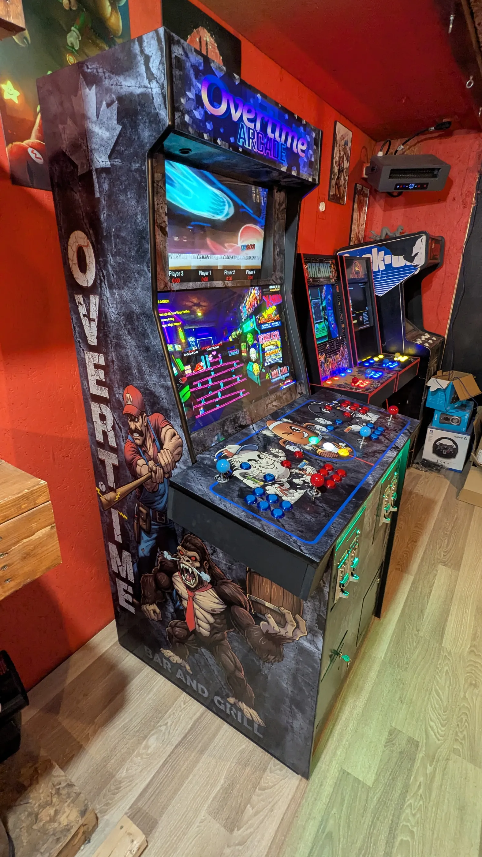 Commercial Dual-Screen Arcade Machine